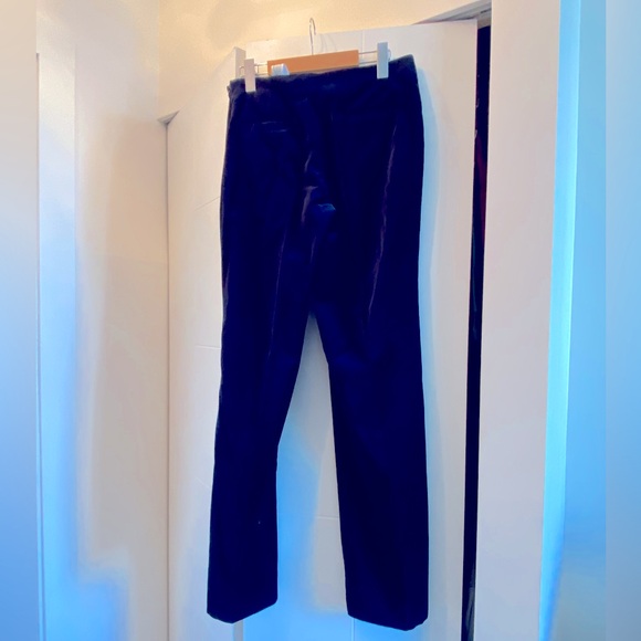NWT Dark blue Velvet pants. Size M Zara - Picture 6 of 6